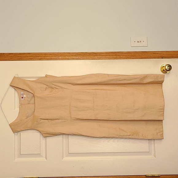 Aldila. Size L. Peach dress. - Picture 2 of 5